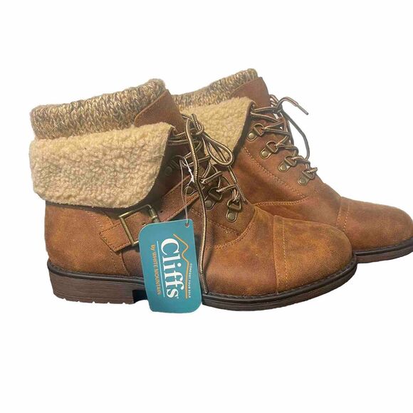 Cliffs By White Mountain Daley Women's  Tan Booties Size 9 - Picture 1 of 10